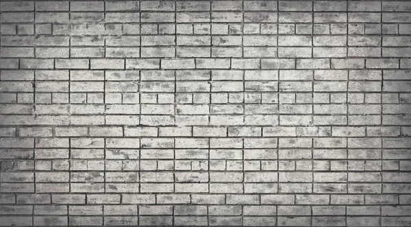 Старий Білий Цегляний Фон Стіни — стокове фото