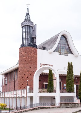 Bialystok, Polonya - Nisan 2022: Kilise. Prens Aziz Casimir
