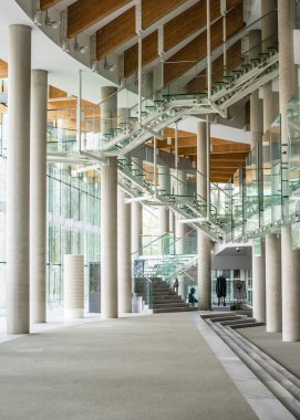 Opera binasının yeni modern tasarımı, yüksek teknoloji.