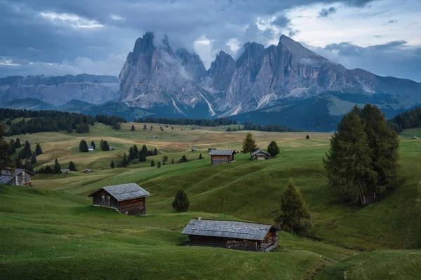 Italienische Dolomiten Lage Seiser Alm Provinz Bozen Südtirol Italien Europa — Stockfoto