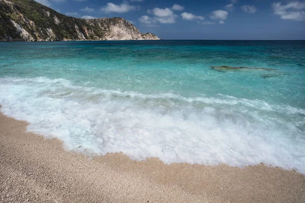 Petani Beach Kefalonia, Ionian Islands, Yunanistan.