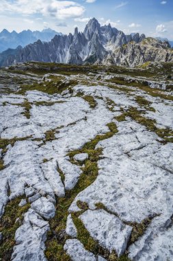 Dolomitler 'de Cadini di Misurina, İtalya, Avrupa.