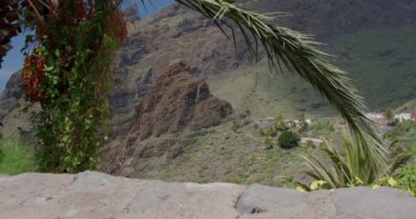 Masca Vadisi ve köyü, Tenerife, Kanarya Adaları, İspanya.