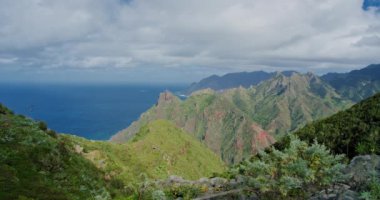Tenerife, Kanarya Adaları İspanya Anaga doğal park .
