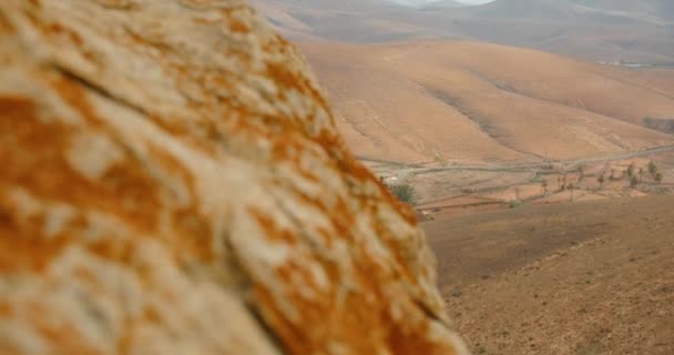Пейзаж Пустелі Біля Мірадор Лас Пенітас Монтана Меліндрага Заході Сонця — стокове відео