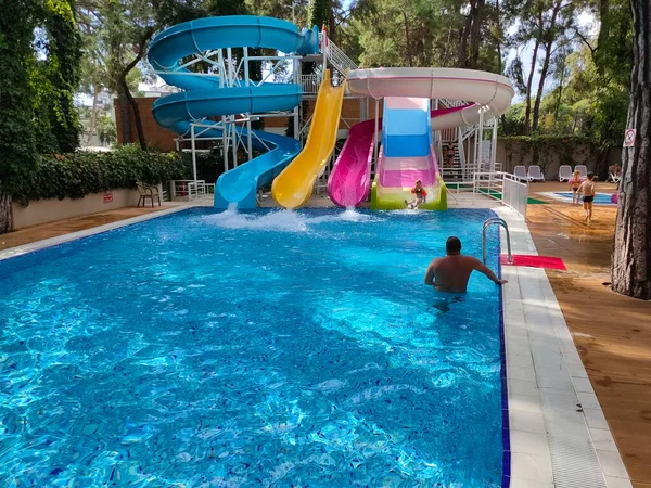 Goynuk, Antalya, Turkey - May 11, 2021: View of Ulusoy Kemer Holiday Club — Stock Photo, Image