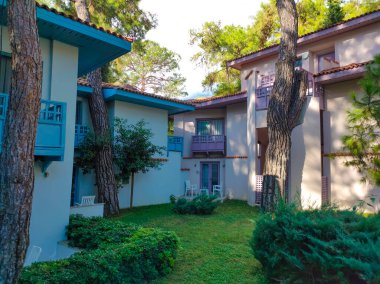 Goynuk, Antalya, Türkiye - 11 Mayıs 2021: Ulusoy Kemer Tatil Kulübü Tüm Engelliler ve Çocuklar Konsepti