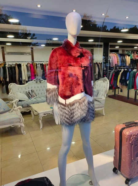 Goynuk Antalya Türkiye Mayıs 2021 Kadınlar Türkiye Deki Moda Mağazasında — Stok fotoğraf