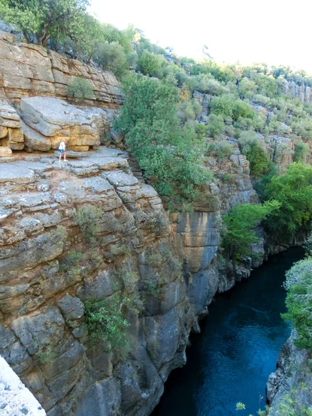 Árboles Verdes Kuzdere Canyon Kemer Antalya Turquía —  Fotos de Stock