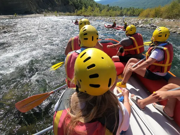 Water Rafting Rapids River Kopryuchay River Koprulu Canyon Turkey Kopryuchay — Stock Photo, Image