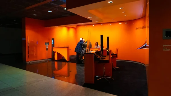 Dortmund Germany December 2021 Sixt Car Rental Employee Waits Customers — Stock fotografie