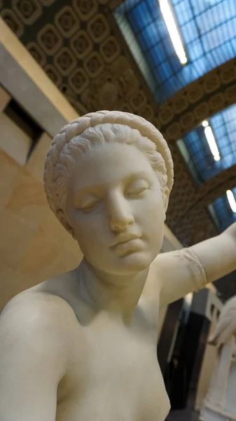 Paris Frankreich Dezember 2021 Skulptur Museum Orsay Befindet Sich Ehemaligen — Stockfoto