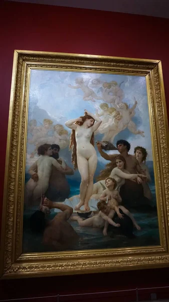 Paris Frankreich Dezember 2021 Malerei Museum Orsay Befindet Sich Ehemaligen — Stockfoto