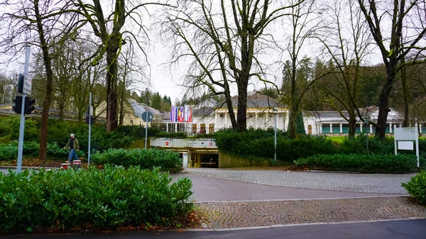 Baden Baden Deutschland Dezember 2021 Historische Gebäude Der Berühmten Altstadt — Stockfoto