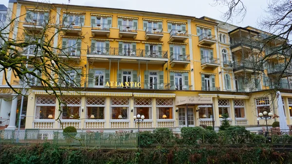 Baden Baden Alemanha Dezembro 2021 Edifícios Históricos Famosa Cidade Velha — Fotografia de Stock