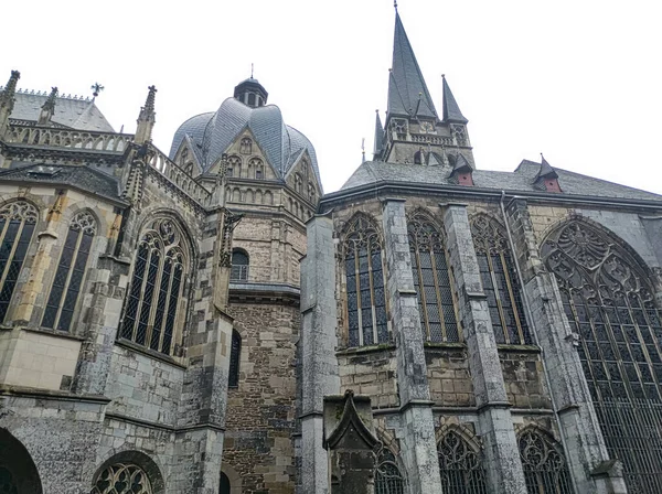 대성당 Aachen Cathedral 아헨에 가톨릭 교회이다 — 스톡 사진