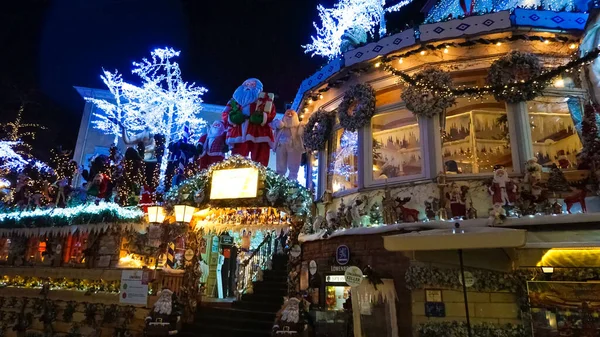 Baden Baden Germany December 2021 German Lowenbrau Beer Garden Baden — Stock Photo, Image