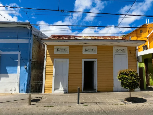 Bâtiments Colorés Dans Centre Puerto Plata République Dominicaine — Photo