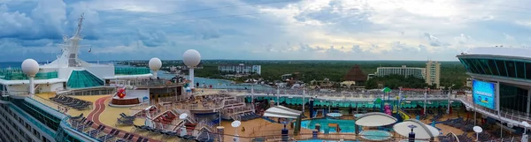 Cozumel Meksyk Maja 2022 Royal Caribbean Cruise Line Adventure Seas — Zdjęcie stockowe