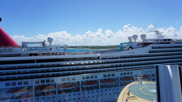 Кохель Мексика Мая 2022 Года Carnival Cruise Line Carnival Valor — стоковое фото