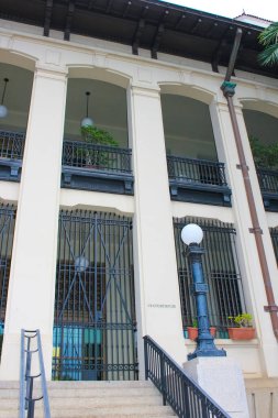 San Juan, Porto Riko - 08 Mayıs 2022: San Juan, Porto Riko 'daki Jose V. Toledo federal binası ve adliyesi, 08 Mayıs 2016