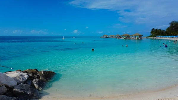Coco Cay Bahamas Abril 2022 Pessoas Divertindo Cococay Ilha Bahamas — Fotografia de Stock