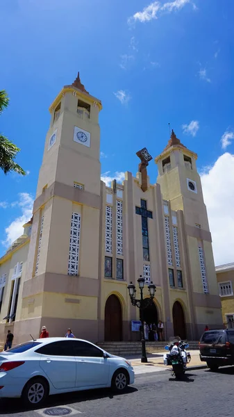 Puerto Plata Ocak 2022 Puerto Plata Daki Aziz Philip Katedrali — Stok fotoğraf