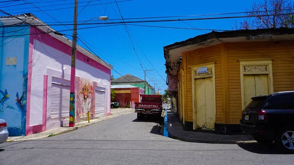 Puerto Plata May 2022 Colorful Buildings Center Puerto Plata Dominican — стокове фото