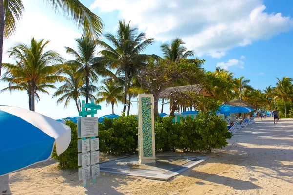 Coco Cay Bahamas April 2022 People Having Fun Cococay Island — Stock Photo, Image