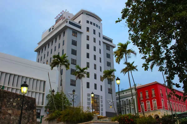 San Juan Porto Rico Maggio 2022 Edificio Colorato Nel Centro — Foto Stock