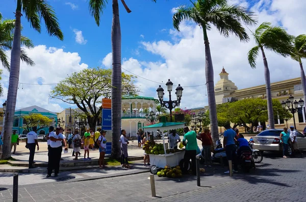 Puerto Plata May 2022 Beautiful Central Park Center Piece City — Stock Photo, Image