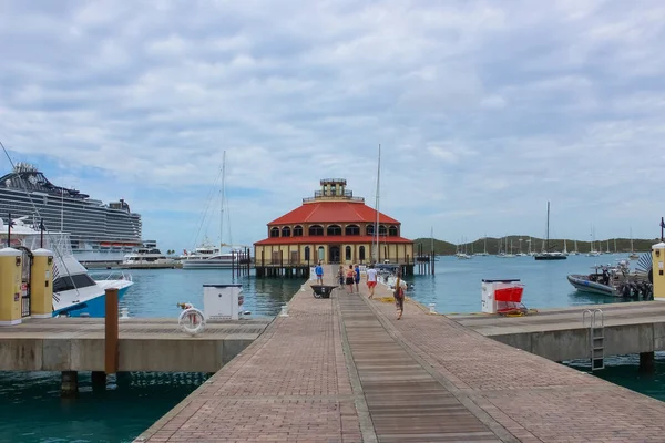 Thomas Usvi May 2022 View Yacht Haven Grande Marina Thomas — 스톡 사진