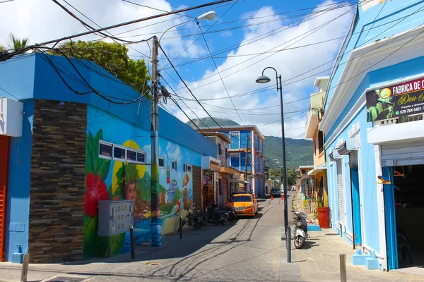 Puerto Plata Mai 2022 Bâtiments Colorés Dans Centre Puerto Plata — Photo