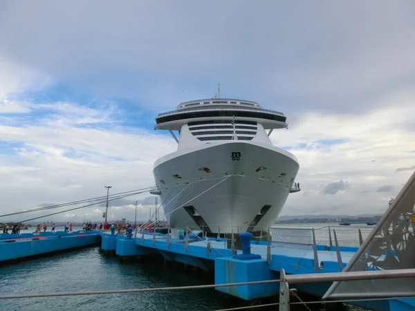 San Juan Puerto Rico May 2022 Msc Seashore Cruise Ship — Stock Photo, Image