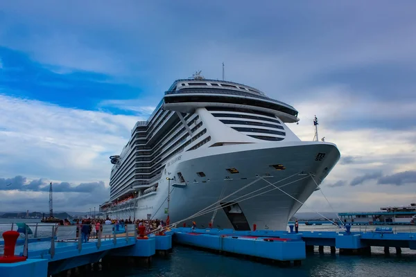 San Juan Puerto Rico May 2022 Msc Seashore Cruise Ship — Stock Photo, Image