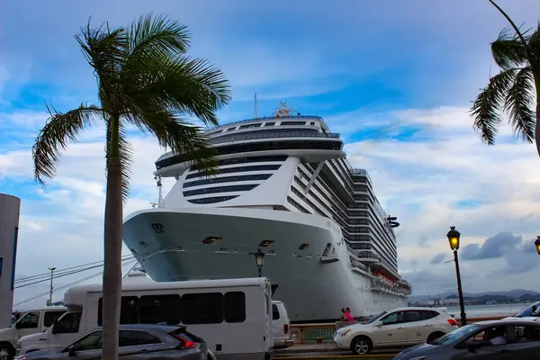 San Juan Puerto Rico Mayo 2022 Msc Seashore Cruise Ship — Foto de Stock