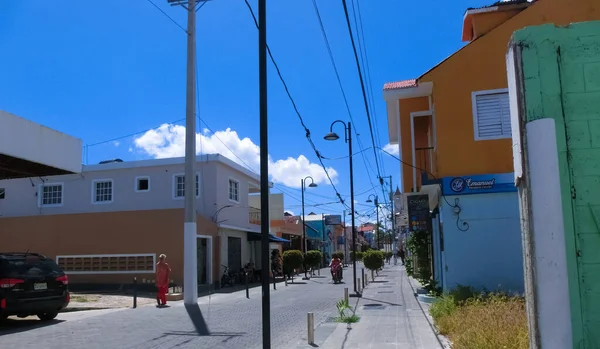 Puerto Plata Mayıs 2022 Puerto Plata Dominik Cumhuriyeti Merkezindeki Renkli — Stok fotoğraf