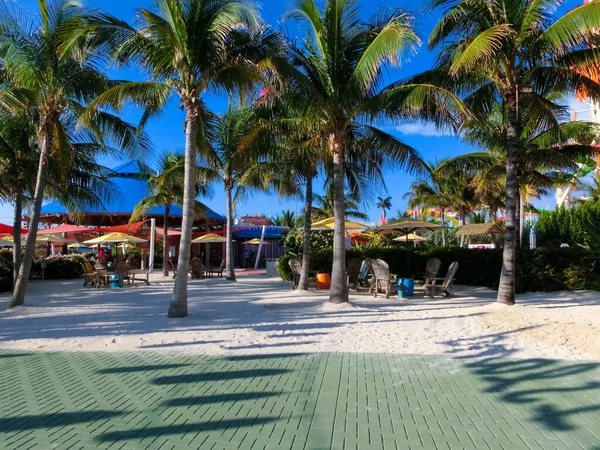 Coco Cay Bahamas April 2022 Menschen Amüsieren Sich Auf Cococay — Stockfoto