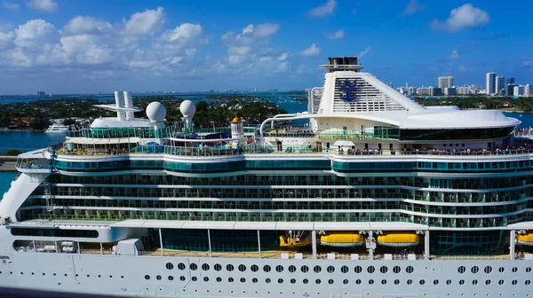 Miami Usa April 2022 Royal Caribbean Cruise Line Jewel Seas — Stockfoto