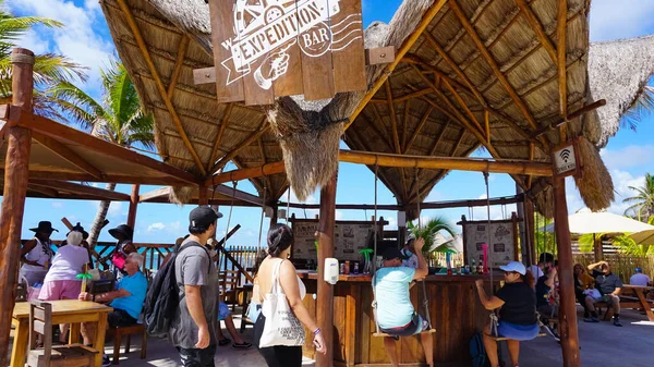 Costa Maya Mexiko April 2022 Das Kreuzfahrtterminal Und Resort Costa — Stockfoto