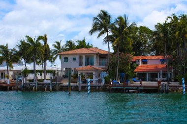 Miami, ABD - 24 Nisan 2022: Miami Beach, Florida, ABD 'de 24 Nisan 2022