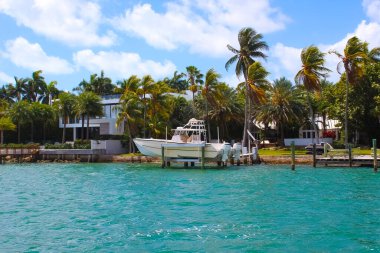 Miami, ABD - 24 Nisan 2022: Miami Beach, Florida, ABD 'de 24 Nisan 2022