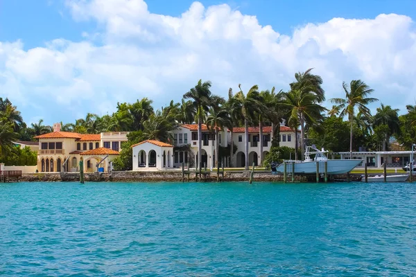 Miami Usa April 2022 Luxurious Mansion Miami Beach Florida April — Stock Photo, Image