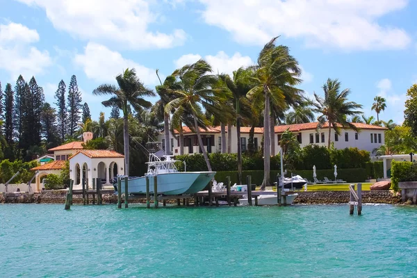Miami Verenigde Staten April 2022 Luxe Herenhuis Miami Beach Florida — Stockfoto
