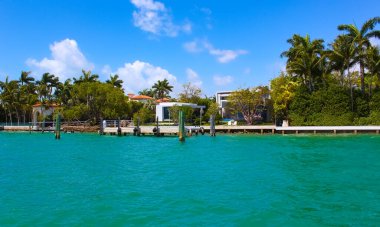 Miami, ABD - 24 Nisan 2022: Miami Beach, Florida, ABD 'de 24 Nisan 2022