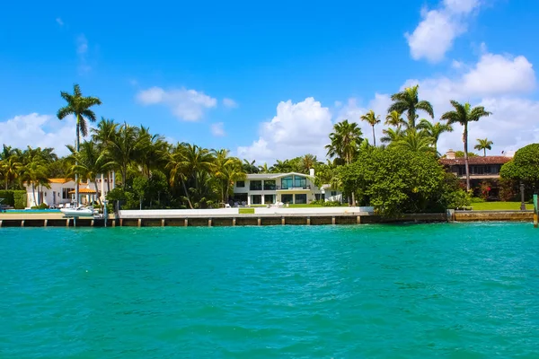 Miami Usa April 2022 Luxurious Mansion Miami Beach Florida April — Stock Photo, Image