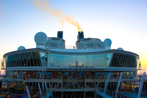 Miami Usa April 2022 Interior Symphony Seas Het Grootste Cruiseschip — Stockfoto