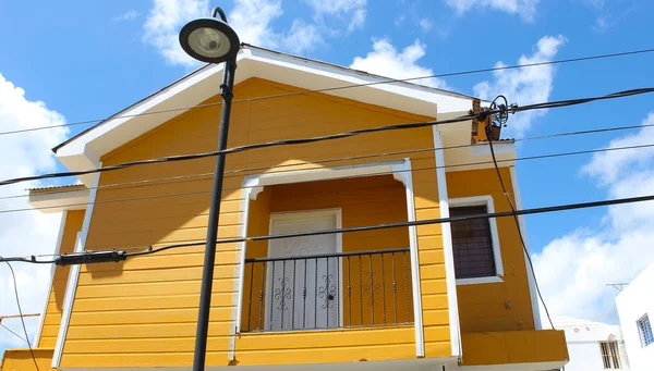 Красочные Здания Центре Пуэрто Плата Доминиканская Республика — стоковое фото