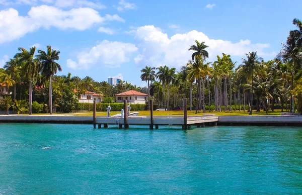 Luxusní Sídlo Miami Beach Florida Usa — Stock fotografie