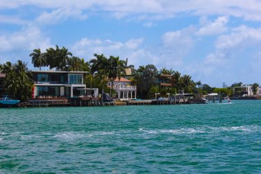 Miami Beach, Florida 'da lüks bir malikane.